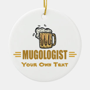 Funny Beer Tasse Keramikornament