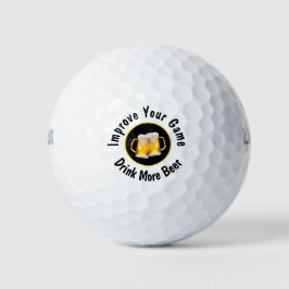 Funny Beer Typ Neue Golfballs Golfball