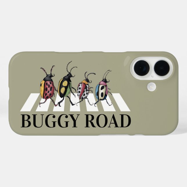 Funny Beetles TelefonCase iPhone 16 Hülle (Rückseite (Horizontal))