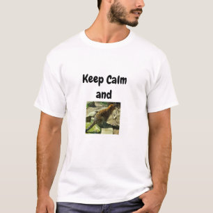 Funny Behalte Ruhe und T - Shirt
