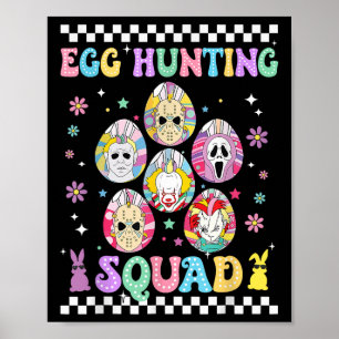 Funny bereitet sich auf Groovy Dye Horror Ei Jagd  Poster