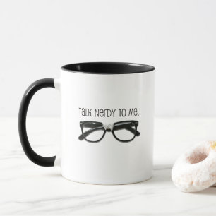 Funny besprechen Nerdy mit mir Tasse