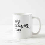 Funny Best Bonus Vater je für Vatertag Kaffeetasse<br><div class="desc">Funny Best Bonus Vater je für den Vatertag</div>
