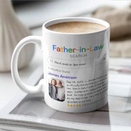 Funny Best Father-in-Law Ever Search & Foto Kaffeetasse