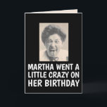 FUNNY BEST FRIEND RETRO FRAU BIRTHDAY CARD KARTE<br><div class="desc">MARTHA HAT IHRE GEBURTSTAGSKARTE MIT EINEM KLEINEN KRAZY VERANKERT</div>
