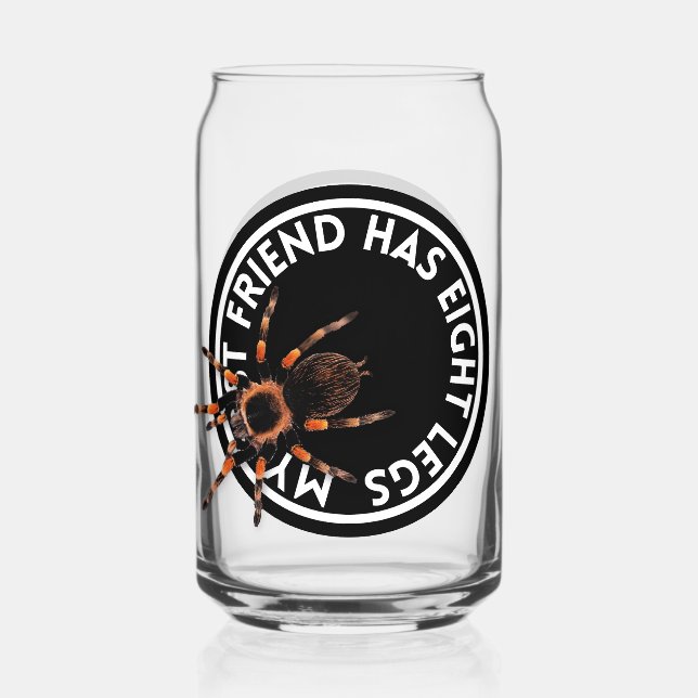Funny Best Friend Tarantula Dosenglas (Vorderseite)