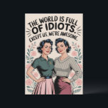 Funny Best Friends Kümmre Spaß Frauen Geburtstag Einladung<br><div class="desc">Funny Best Friends Kümmre Spaß Frauen Geburtstag</div>