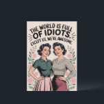 Funny Best Friends Kümmre Spaß Frauen Geburtstag Karte<br><div class="desc">Funny Best Friends Kümmre Spaß Frauen Geburtstag</div>