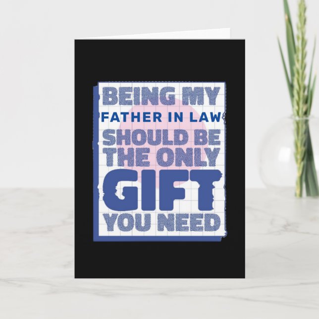 Funny Best Geschenk für Vater im Jura Karte (Vorderseite)