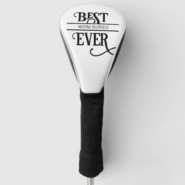 Funny Best Job Titel Golfer je Golf Headcover (Vorderseite)