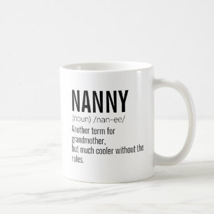 Funny Best Nana Grandad Definition for Grandfather Kaffeetasse