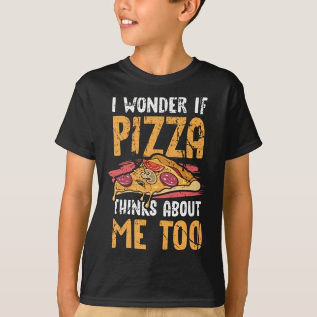 Funny Best Pizza Food Puzzletauchen Feinschmecker  T-Shirt (Vorderseite)