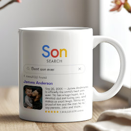 Funny Best Son Ever Suchergebnis mit Foto Kaffeetasse