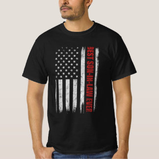 Funny Best Son In-Law-Fahne je US-amerikanische Fl T-Shirt