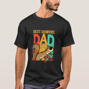 Funny Best Squirrel Vater Ever Squirrel Daddy T-Shirt