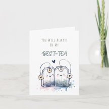 Funny Best Tea Pun Spaß Freunde zum Geburtstag