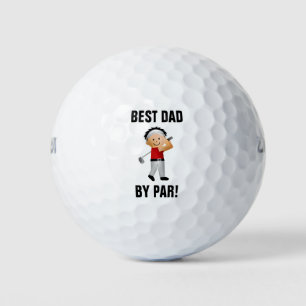 Funny Best Vater Par Golfball