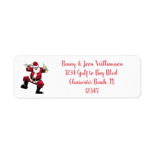 Funny Betrunken Weihnachten Rücksendeadresse
