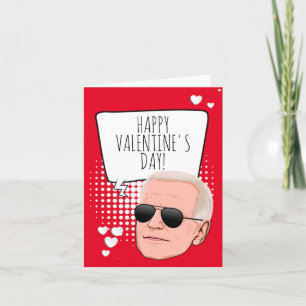 Funny Biden Valentine Karte
