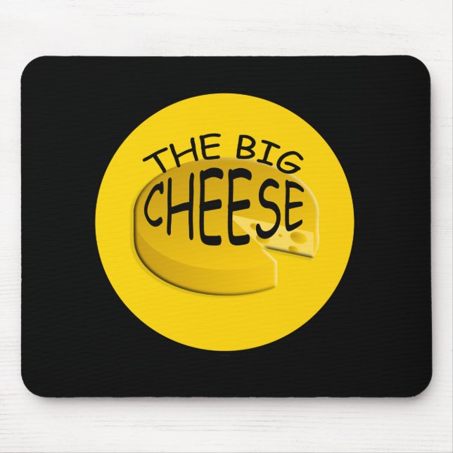 Funny Big Cheese Boss Mousepad (Vorne)