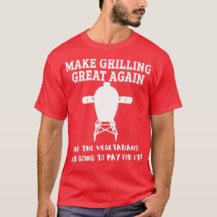 Funny Big Green Grillen Pit Egg Smoker Pitmaster G T-Shirt