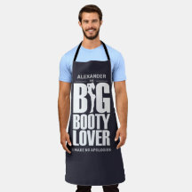 FUNNY Big Hintern Lover auf BLACK
