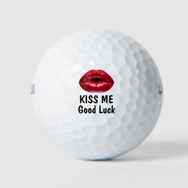Funny Big Lips Neue Golf Balls Golfball (Vorderseite)