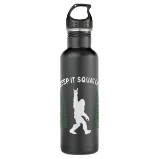 Funny Bigfoot Behielt es Squatchy Squatch Edelstahlflasche