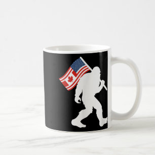 Funny Bigfoot Canada The 51 Staat Trump Canada U.S Kaffeetasse