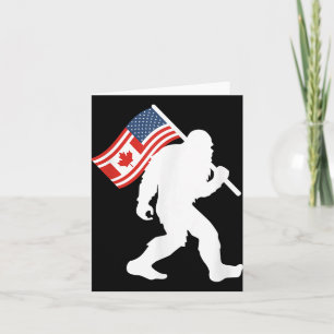 Funny Bigfoot Canada The 51 Staat Trump Canada U.S Karte
