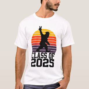 Funny Bigfoot Class von 2025 - Abschluss 2025 T-Shirt