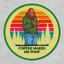 Funny Bigfoot Coffee Kacke mich Backpack Hat