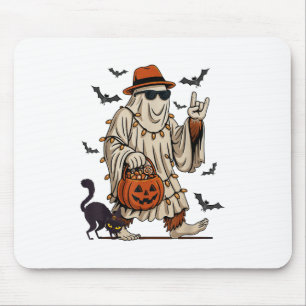 Funny Bigfoot Ghost Halloween Kostüm Sasquatch Bo Mousepad
