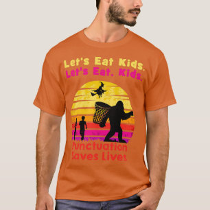 Funny Bigfoot Halloween Trick oder Treat Lasse Ess T-Shirt