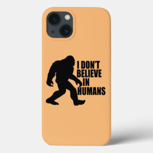 Funny Bigfoot-I Glaube nicht an den Menschen Case-Mate iPhone Hülle