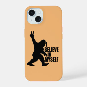 Funny Bigfoot-Ich glaube an mich selbst iPhone 15 Hülle