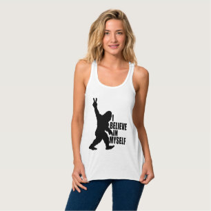 Funny Bigfoot-Ich glaube an mich selbst Tank Top