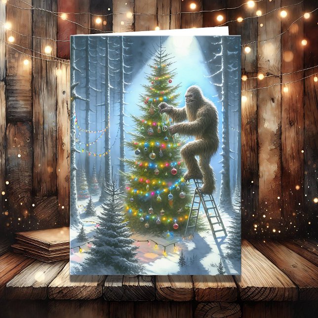 Funny Bigfoot Personalisiert Weihnachten (Von Creator hochgeladen)