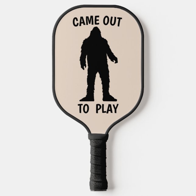 FUNNY BIGFOOT PRO PICKLEBALL PADDLE (Vorderseite)