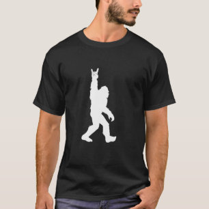 Funny Bigfoot Rock and Roll Tshirt für Sasquatch B