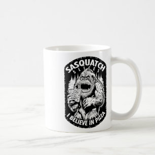 Funny Bigfoot Sasquatch Scheiben Ich glaube an Piz Kaffeetasse