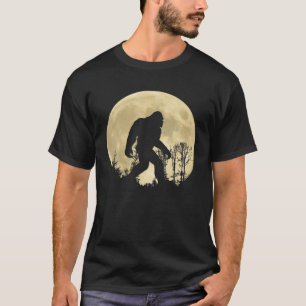 Funny Bigfoot Sasquatch Vollmondwald T-Shirt