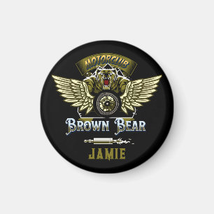 Funny Bike, Elegante und Coole Papa Geschenke pers Magnet
