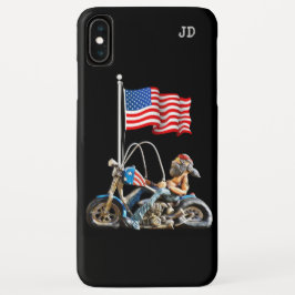 Funny Biker American Flag Case-Mate iPhone Hülle