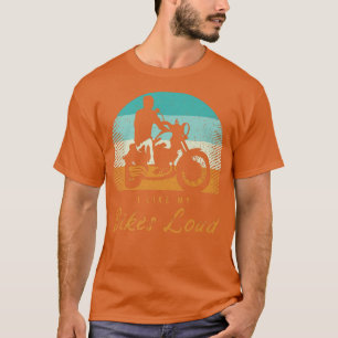 Funny Biker Sprichwort für einen längeren Motorrad T-Shirt