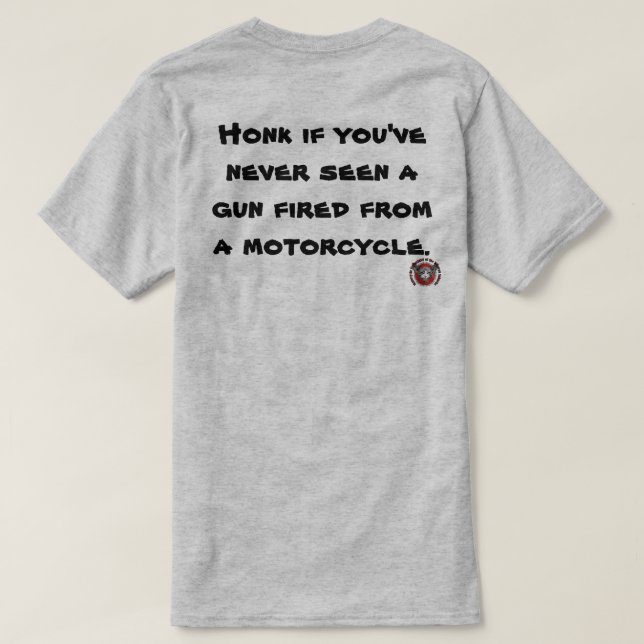 Funny Biker T - Shirt (Design Rückseite)