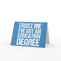 Funny Bildung Major Abschluss Niedlich Blue Teache