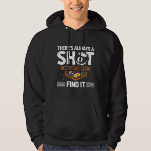 Funny Billard Zitat Acht Ball Shot Hoodie