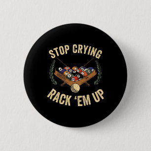Funny Billiards Bekleidungspool Spieler Apparel Sn Button