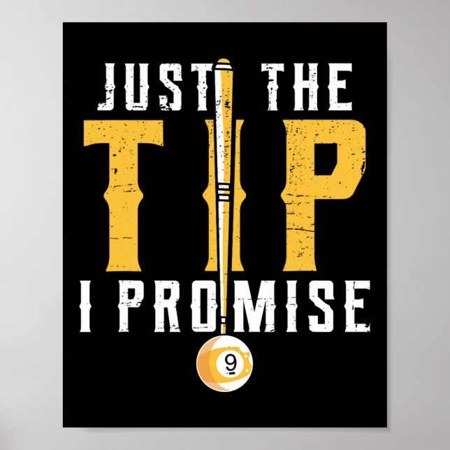Funny Billiards Der Tipp Poster (Vorne)